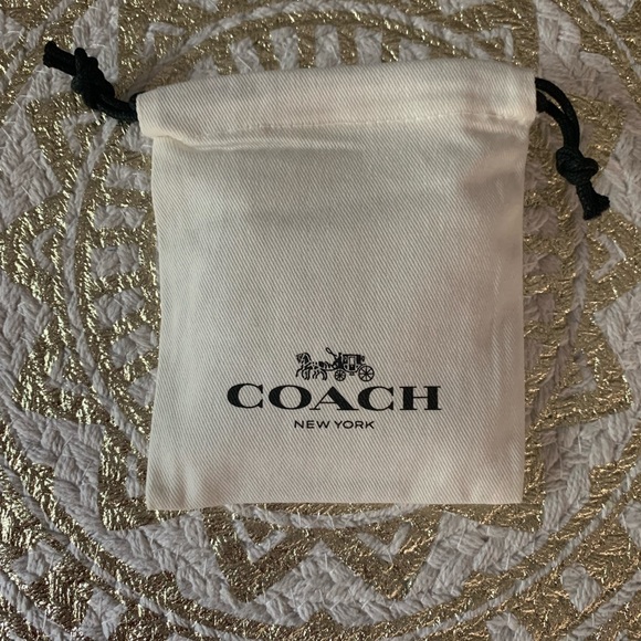 NWT Coach necklace and stud set - Picture 3 of 4
